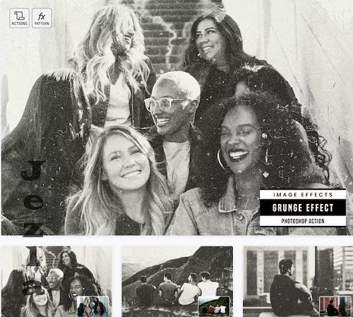 Grunge Photo Effect - F5KKCUF