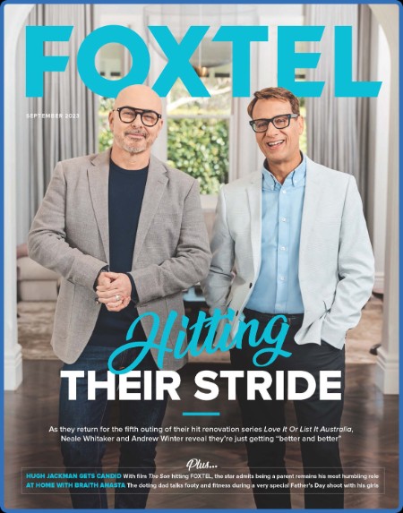 Foxtel Magazine - September 2023 9f10c7257cf9a506d718c2ed60f2e2f4