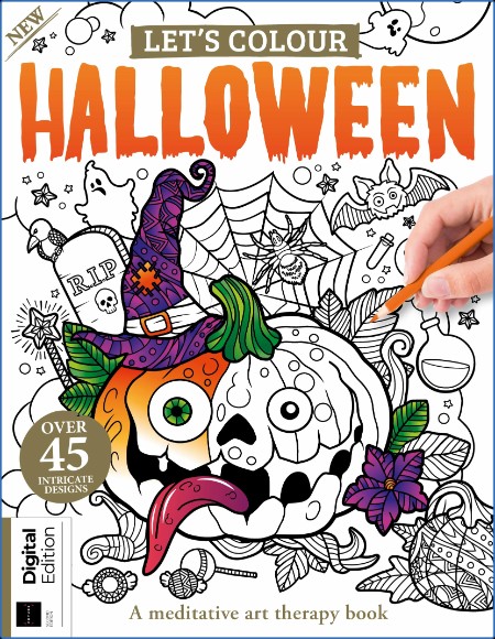 Let's Colour - Halloween - 2nd Edition - 31 August 2023 8d2b6118837f29373f14f3deee9a23ec