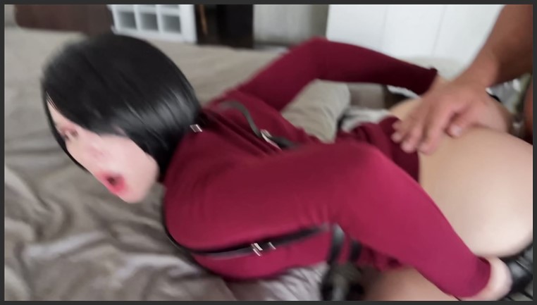 2023 Sweetie Fox Ada Wong From Resident Evil Sucks Hard Fucks Swallows Cum Russian