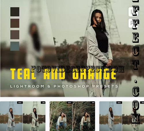 6 Teal and orange Lightroom and Photoshop Presets - 235LLXG