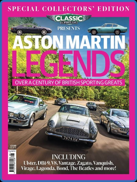 Classic & Sports Car Presents - Issue 8 Aston Martin Legends - 4 September 2023 0abc197b933c2274b939e4686a30783e