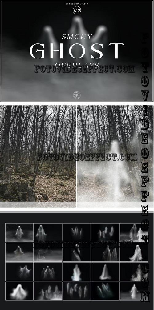 Smoky Ghost Figures Overlays - KM3XCAB