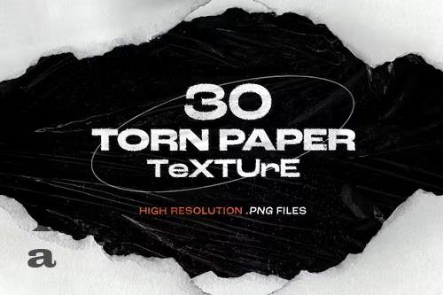 Torn Paper Texture Pack - 36DMY3K