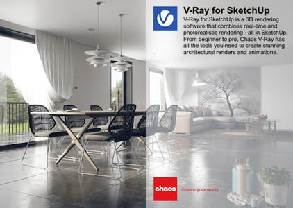 Chaos V–Ray 6 Update 1, Hotfix 2 (6.10.02) for SketchUp Win x64