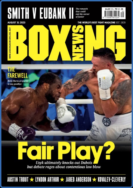 Boxing News - 31 August 2023