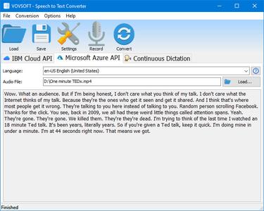 VovSoft Speech to Text Converter 4.0 Portable