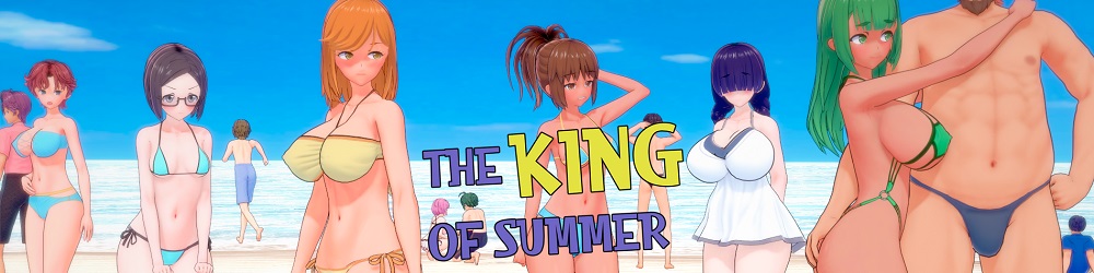 The King of Summer [InProgress, 0.3.8] (No Try Studios) [uncen] [2023, 3DCG, Animation, ADV, NTR, Cheating, Swinging, Corruption, Touching, Straight, Blowjob, Group Sex, Creampie, Huge tits] [eng]