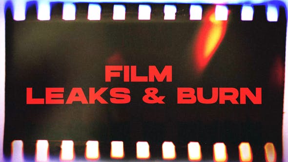 Videohive - Film Leaks & Burn Transitions | After Effects 47734735
