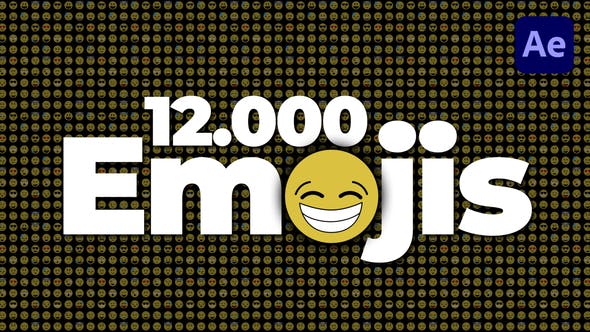 Videohive - 12.000 Emojis Creator Pack 47880021