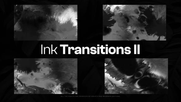 Videohive - 20 Ink Transitions II 47854011