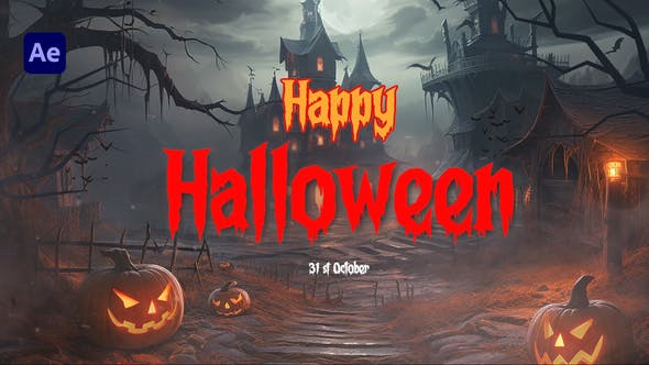 Videohive - Happy Halloween Intro 47812667
