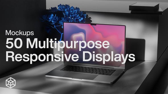 Videohive - Mockups - 50 Multipurpose Responsive Displays 47554161