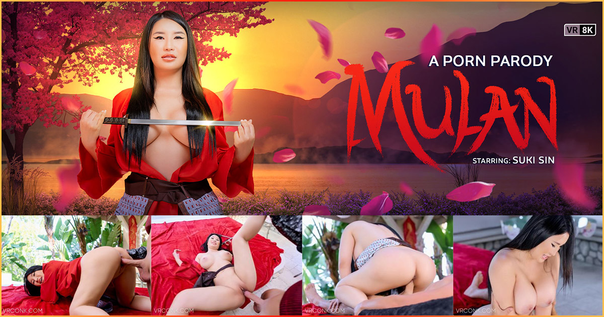 [VRConk.com] Suki Sin - Mulan (A Porn Parody) [01.09.2023, Asian, Big Ass, Big Tits, Blowjob, Brunette, Chubby, Closeup Missionary, Cosplay, Cowgirl, Curvy, Disney Princess, Doggy Style, Handjob, Interracial, Long Hair, MILF, Missionary, Outdoor, Parody, Partially Clothed, Pov, Reverse Cowgirl, Shaved, Titfuck, Virtual Reality, SideBySide, 8K, 4096p, SiteRip] [Oculus Rift / Quest 2 / Vive]