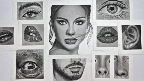 Complete Portrait Drawing Masterclass (Beginner To Advanced)