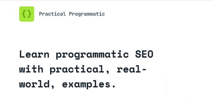 Programmatic SEO with Practical Examples Download 2023