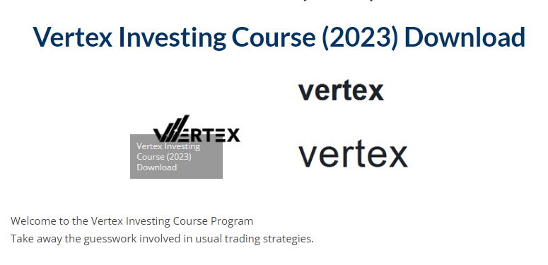Vertex Investing Course Program Download 2023