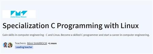 Coursera – C Programming with Linux Specialization