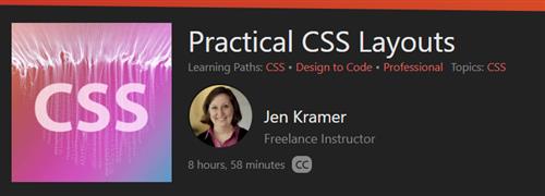 Frontend Masters – Practical CSS Layouts