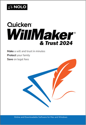 Quicken WillMaker & Trust 2024 v24.0.2920