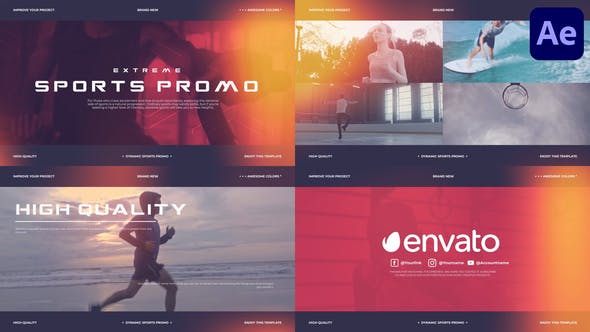 Videohive - Extreme Sport Promo for After Effects 47937306