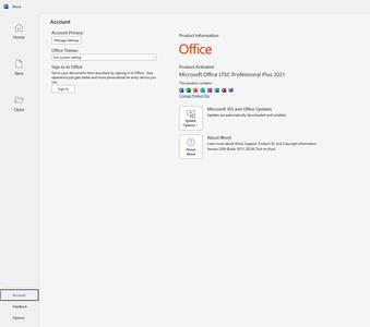 Microsoft Office Professional Plus 2021 VL Version 2308 Build 16731.20234 Multilingual (x86/x64)