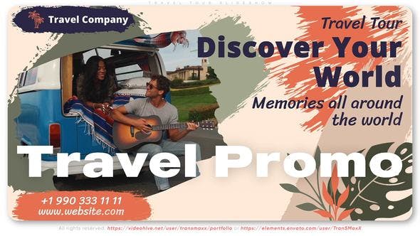 Videohive - Travel Tour Slideshow 47997195