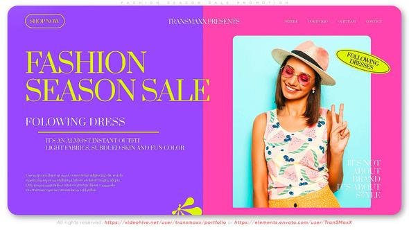 Videohive - Fashion Season Sale Promotion 47944802