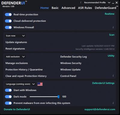 DefenderUI 1.12 free download