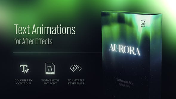 Videohive - Text Animation Presets | Aurora 47600380