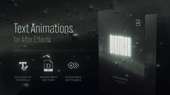 Videohive - Text Animation Presets | Digitech 47600476