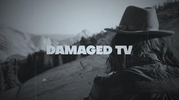 Videohive - Damaged TV Looks 47621043