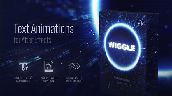 Videohive - Text Animation Presets | Wiggle 47600590