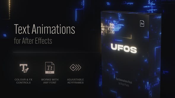 Videohive - Text Animation Presets | UFO 47600576