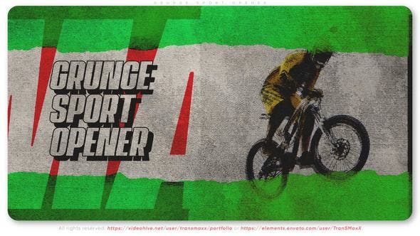 Videohive - Grunge Sport Opener 47864979