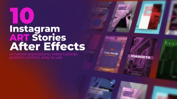 Videohive - Art Instagram Stories 47839562