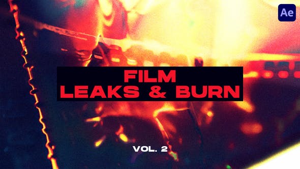 Videohive - Film Leaks & Burn Transitions VOL. 2 | After Effects 48017075