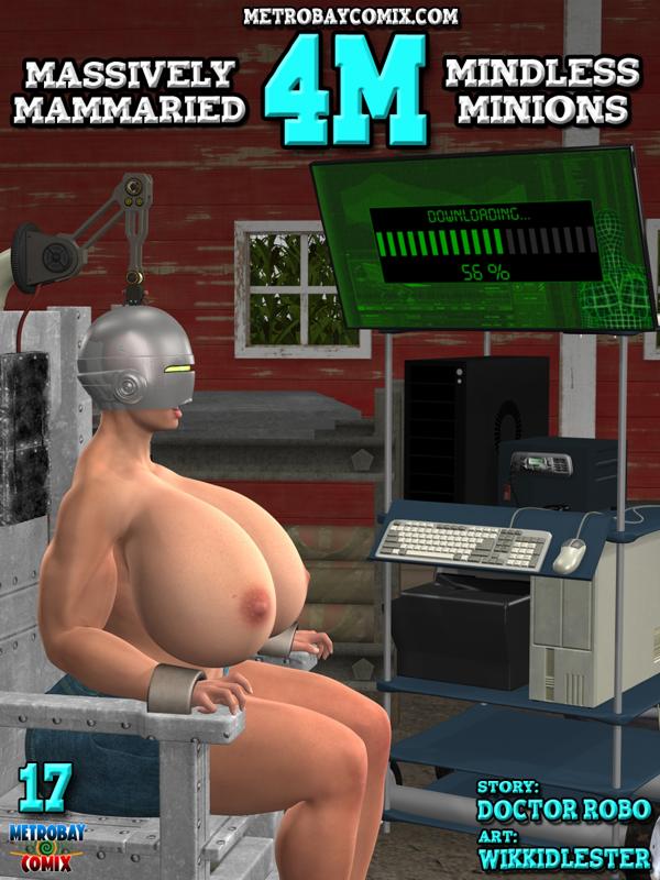 MetrobayComix - Wikkidlester - 4M - Massively Mammaried Mindless Minions 17 3D Porn Comic