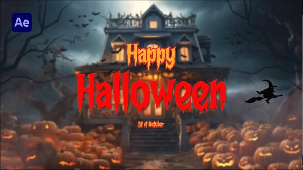 Videohive - Halloween Intro | Happy Halloween 48021767