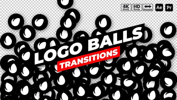Videohive - Logo Balls Transitions 47945675