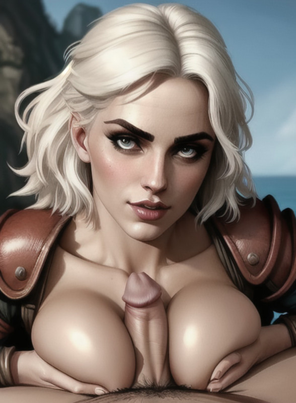 Ciri from the Witcher - AI Generated 3D Porn Comic
