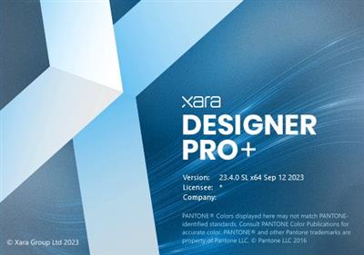 Xara Designer  Pro+ 23.4.0.67661
