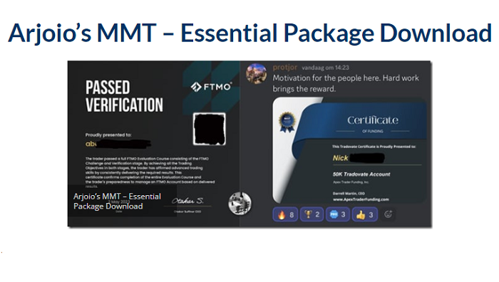 Arjoio’s MMT – Essential Package Download 2023