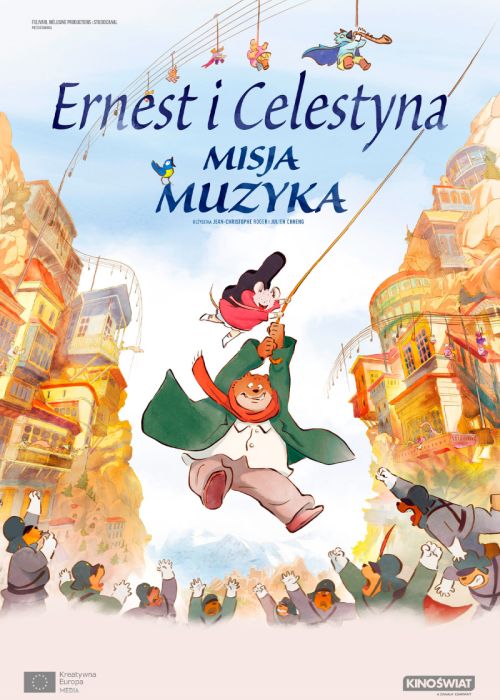 Ernest i Celestyna: Misja muzyka / Ernest et Célestine: Le voyage en Charabie (2022) PLDUB.720p.BRRip.XviD.AC3-OzW / Dubbing PL