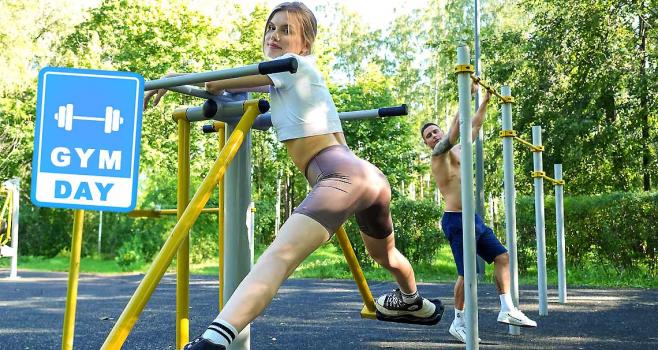 Gym Day - Milka (Step Siblings, Rough) [2023 | FullHD]