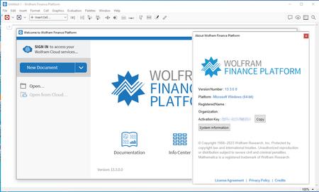 Wolfram Finance Platform 13.3.0 (x64)