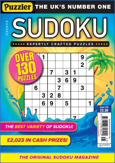 Puzzler Sudoku - Issue 245 - 6 September 2023 A458c34139b87c28614e8b204a41d100