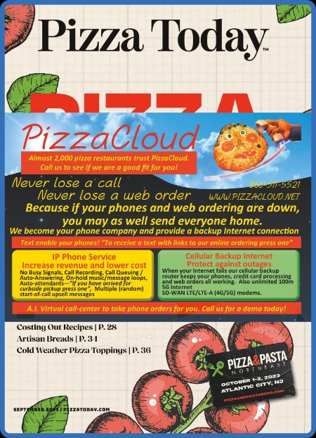 Pizza Today - September 2023 0c51fe9f55515105a3a8b5e103c13067