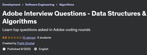Adobe Interview Questions – Data Structures & Algorithms