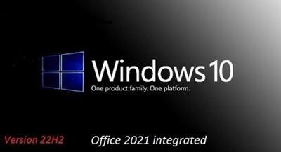 Windows 10 Pro 22H2 Build 19045.3448 incl Office 2021 en–US September 2023 Preactivated (X64)